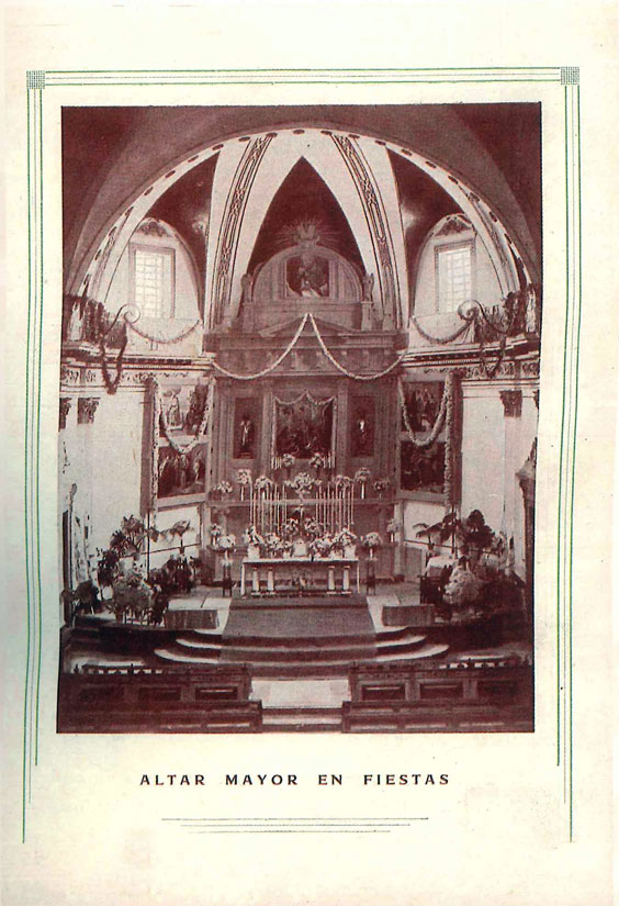 Fiestas de la Purísima 1952 Ontinyent / Onteniente